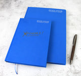 Personalised Academic Hardcover Diary 2025-2026 - A4/A5 | Custom Engraved