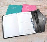 Personalised Diary Organiser 2026, A5/A6 size | Custom Engraved Planner (UK dates)