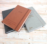 Personalised Hardcover Executive Diary 2026, A4/A5 | Custom Engraved Organiser - UK dates