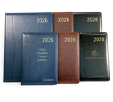 Personalised Premium Executive Diary Organiser 2026, A4/A5 size | Custom Engraved Planner (UK dates)