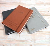 Personalised 2027 Executive Diary, A4/A5 Hardcover | Custom Engraved Organiser - UK dates