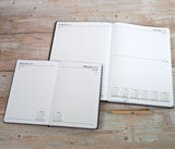Personalised Premium Executive Diary Organiser 2026, A4/A5 size | Custom Engraved Planner (UK dates)