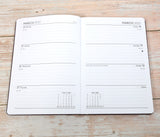 Personalised Premium Executive Diary Organiser 2025, A4, A5 size, UK dates