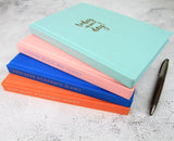 Personalised Academic Hardcover Diary 2025-2026 - A4/A5 | Custom Engraved