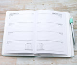 Personalised Design Diary 2026 Organiser | Laser Engraved - A5 size, UK dates