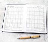 Personalised Hardcover Fashion Diary Organiser 2026  | Custom Engraved Planner
