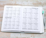 Personalised Design Diary 2026 Organiser | Laser Engraved - A5 size, UK dates