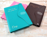 Personalised Custom Diary Organiser 2025, A5, A6 size, UK dates