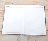 Personalised Premium Executive Diary Organiser 2025, A4, A5 size, UK dates