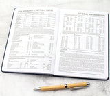 Personalised Executive Diary Organiser 2026, A5 size | Custom Printed Planner (UK dates)