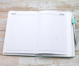 Personalised Design Diary 2026 Organiser | Laser Engraved - A5 size, UK dates