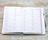 Personalised Design Diary 2026 Organiser | Laser Engraved - A5 size, UK dates