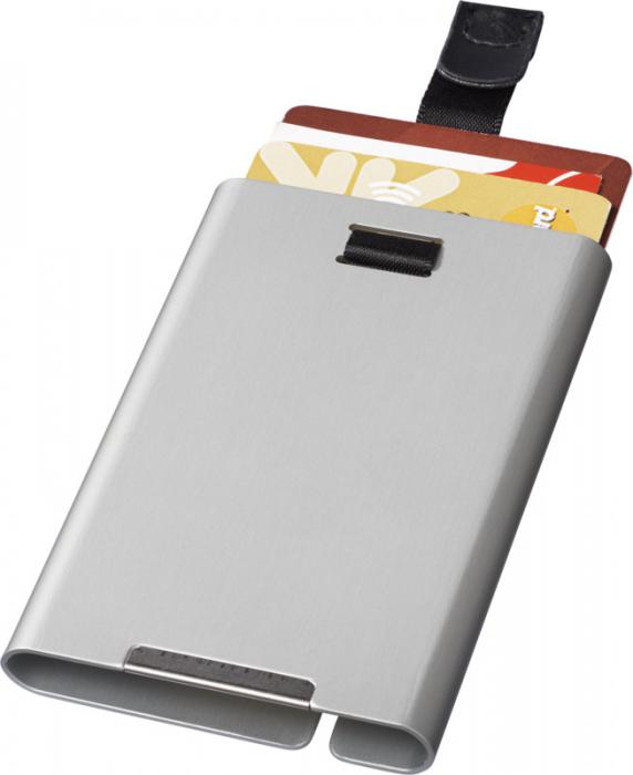 Personalised Premium Slim Metal Credit Card ID Holder + Gift Box