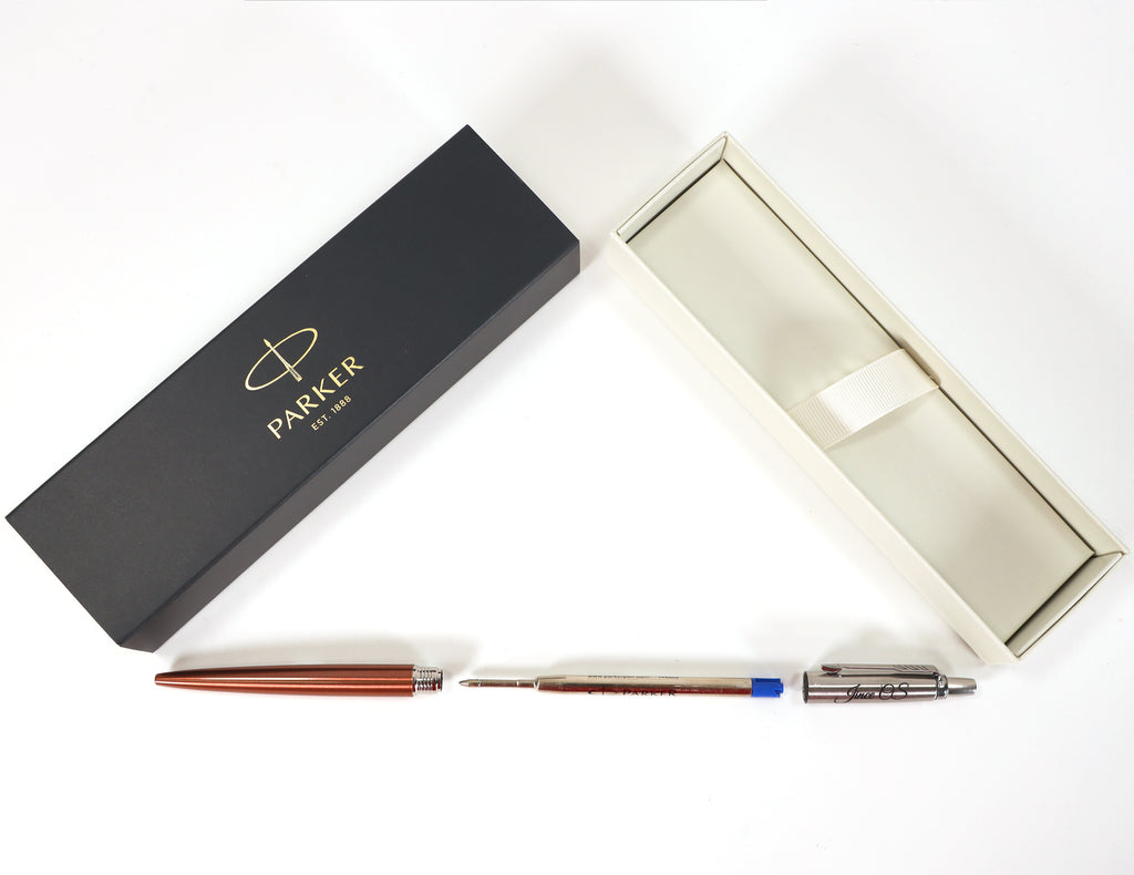 Personalised Custom Parker Jotter Bond Street Pen | Laser Engraved